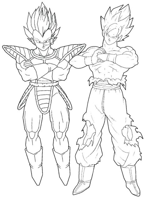 This form of goku appears in dragon ball z: Goku Super Saiyan 4 Coloring Pages at GetColorings.com | Free printable colorings pages to print ...