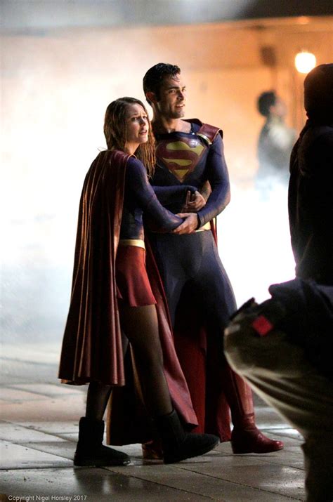 Supergirl Tyler Hoechlin Melissa Benoist Fight Scene A Flickr
