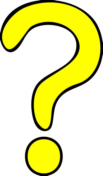 Also yellow question mark png available at png transparent variant. Question Mark Yellow Clip Art at Clker.com - vector clip ...