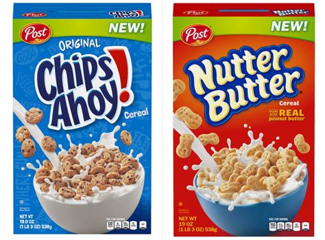 Nutter Butter And Chips Ahoy Cereals Debut At Walmart