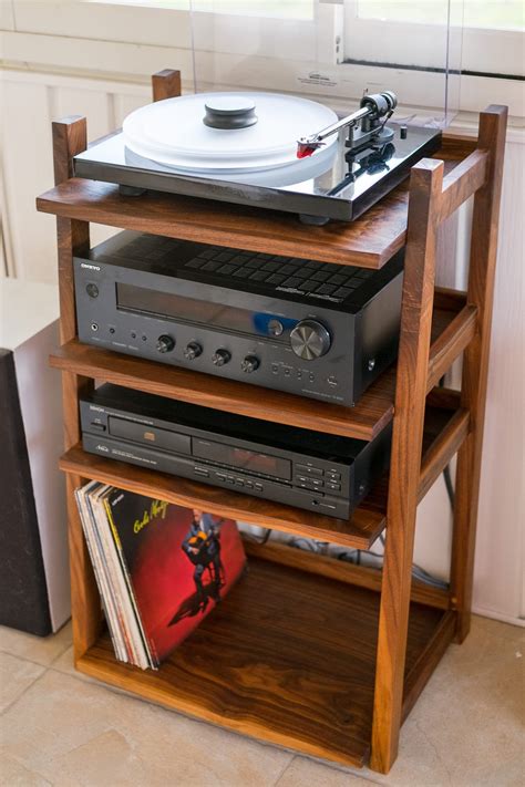 Stereo Shelf Build Woodworking