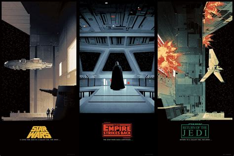 Original Star Wars Trilogy Iconic Poster Rstarwars