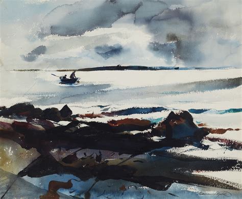 Andrew Wyeth 1917 2009 Fishermen Coming Ashore Christies