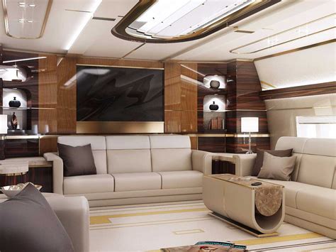 Photos Inside The £400m Boeing 747 Private Jet Complete Palace In The