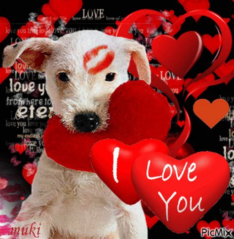 Dog Biting Valentine Heart Pictures, Photos, and Images for Facebook