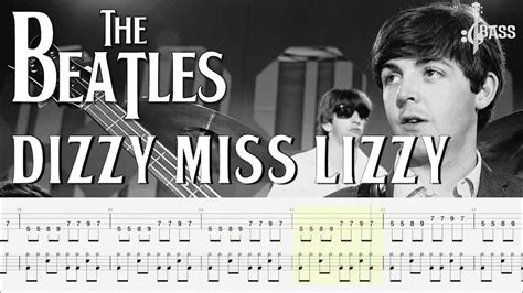The Beatles Dizzy Miss Lizzy Bass Drum Tabs By Paul Mccartney And Ringo Starr Youtube
