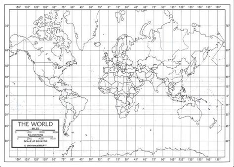 Printable Countries World Map With Latitude And Longitude Yahoo