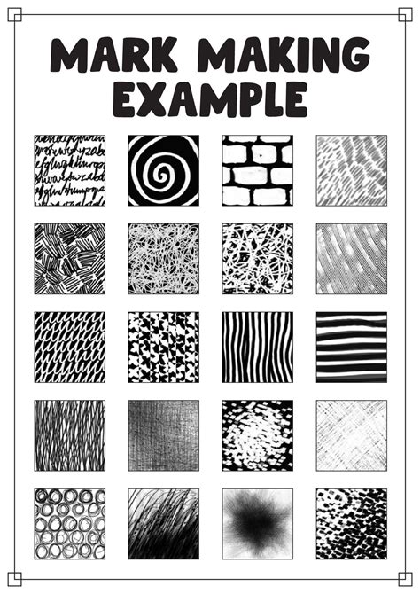 15 Pen And Ink Texture Worksheet Free Pdf At