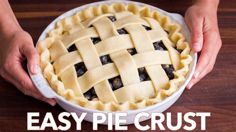 how to make easy homemade pie crust recipe recipe learn