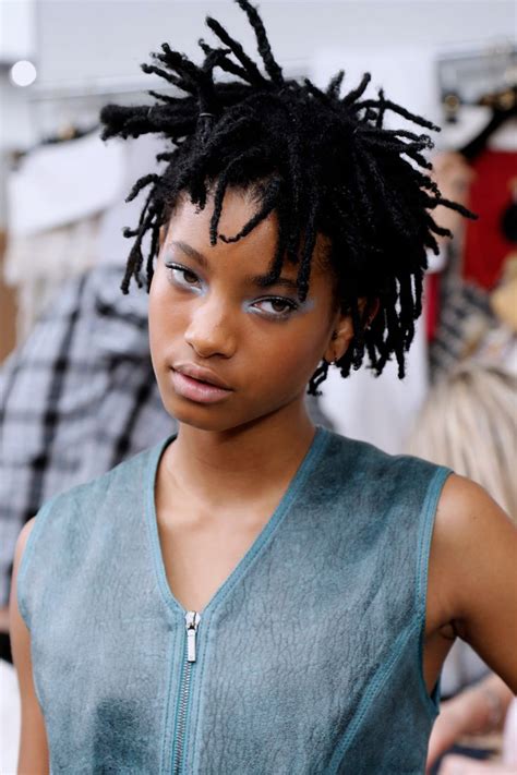 19 celebs slaying in beautiful locs willow smith beauty dreadlock hairstyles