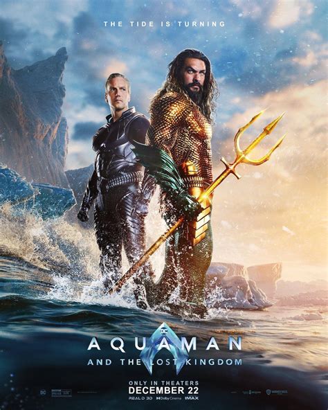 Poster For ‘aquaman And The Lost Kingdom In Theaters December 22 R
