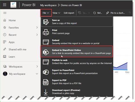Embed Interactive Power Bi Reports In Sharepoint Online Vrogue