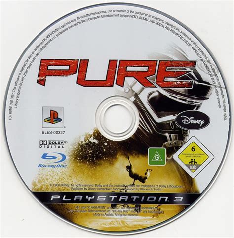 Pure 2008 Playstation 3 Box Cover Art Mobygames