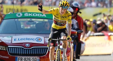 Jonas Vingegaard Jest Wyczerpany Fizycznie I Psychicznie Po Tour De France