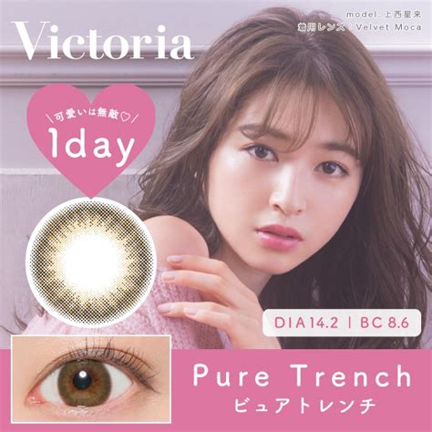 Victoria 1day Pure Trench｜victoria 1day｜lcode｜札幌のカラコン専門店 Eyemagic（アイマジック）