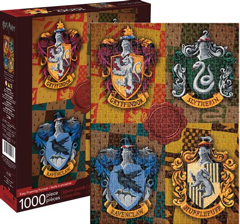 Harry Potter Crests 1000 Pieces Aquarius Puzzle Warehouse