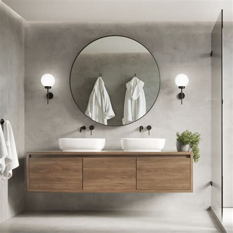 Brooklyn Round Mirror Mirrors And Mirror Cabinets In Perth 2021 Bathroom Trends Modern Bathroom