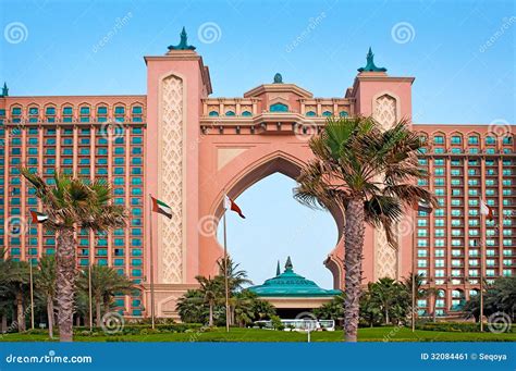 The Famous Atlantis Hotel On The Palm Island On June 3 2013 In Dubai