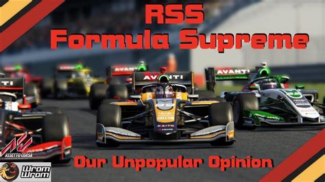 Japanese Super Formula Assetto Corsa Mod By Rss Youtube