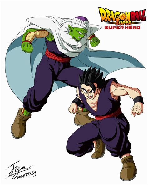 Dbs Super Hero Gohan And Piccolo By Trissygabriel On Deviantart