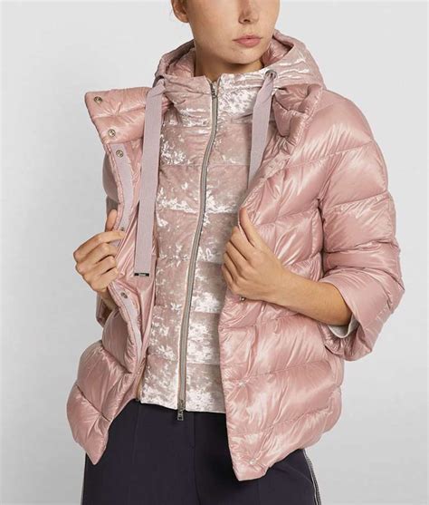 hot pink puffer jacket for womens velvet pink puffer hooded jacket