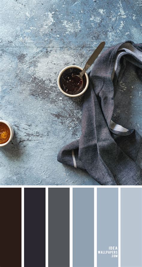 Blue And Grey Color Palette