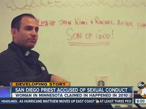San Diego Priest Accused Of Sexual Conduct