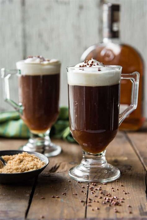 Irish Coffee Cocktail Recipe Cocktail Seeker