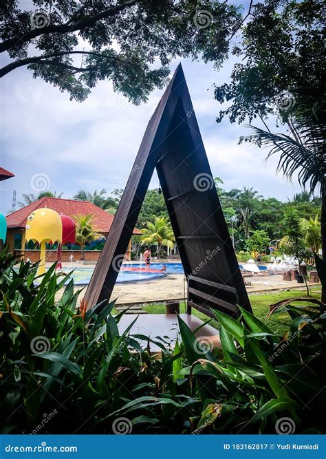 Dayang Resort Singkawang Colorful Swimming Pool Stock Image Image Of