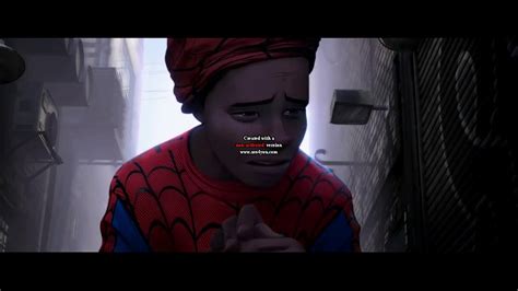 Miles Morales Uncles Dies Spiderman Into The Spider Verse Youtube