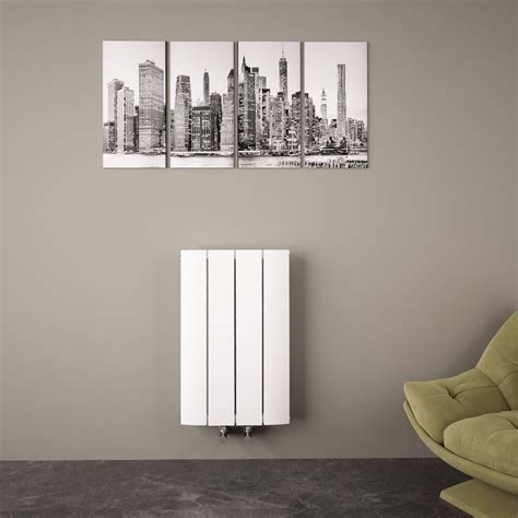 The Stylish Aurora 235x1475 Designer Radiator Is Ideal For A Small