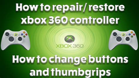 How To Restore Repair Xbox 360 Controller Tutorial Zany Geek