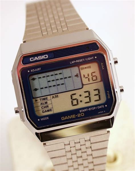 Casio Game 20 Game Watch Casio Watch Casio Retro Watches