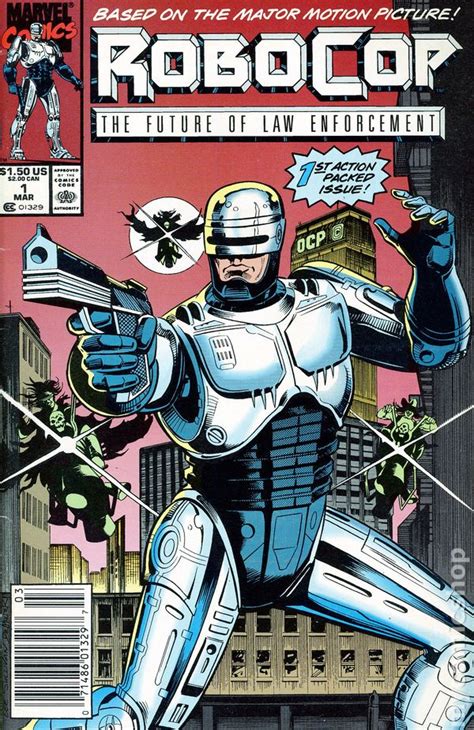 Robocop 1990 Marvel Comic Books