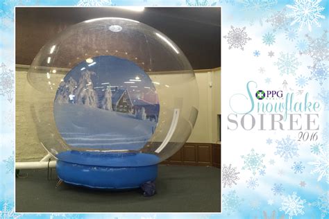 Giant Inflatable Snow Globe Texas Entertainment