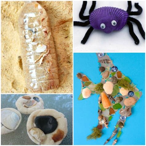10 Fun And Easy Seashell Crafts For Kids Pick Any Two