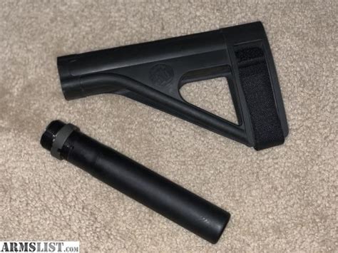 Armslist For Sale Sb Tactical Sob Brace And Ar 15 Pistol Buffer Tube