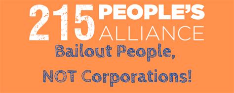 Bailout People, Not Corporations - Action Network
