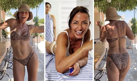 Davina Mccall Gives Fans A Glimpse Of Sensational Bikini Body After Turkish Massage Celebrity