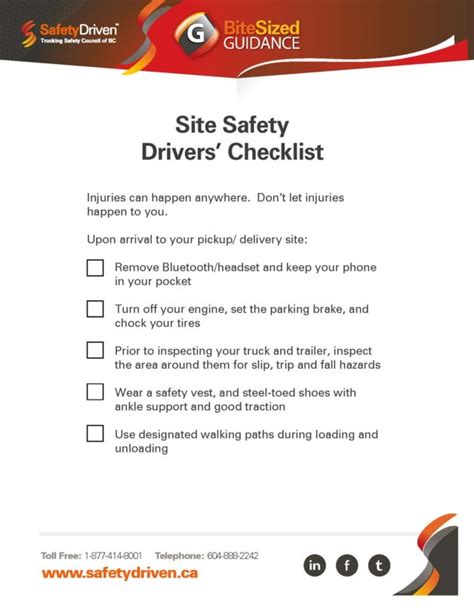 Driver Safety Incentive Program Template