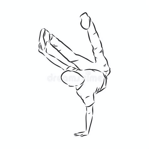 Drawing A Continuous Line Yoga Position On White Isolated Background