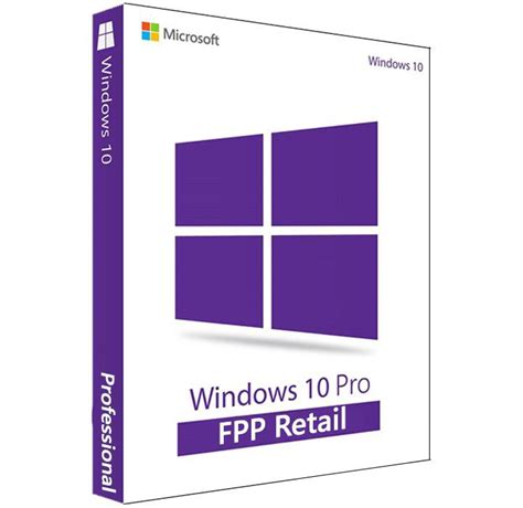 Microsoft Windows 10 Pro Upgade Activation Fpp License Key