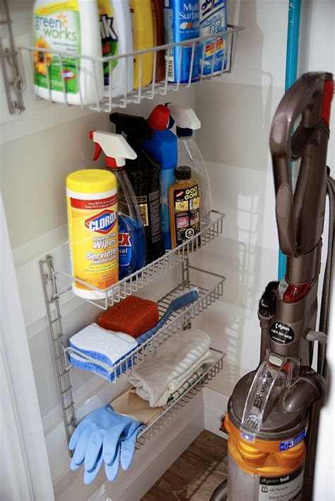 Check spelling or type a new query. where to keep all the cleaning products | Apartment closet ...