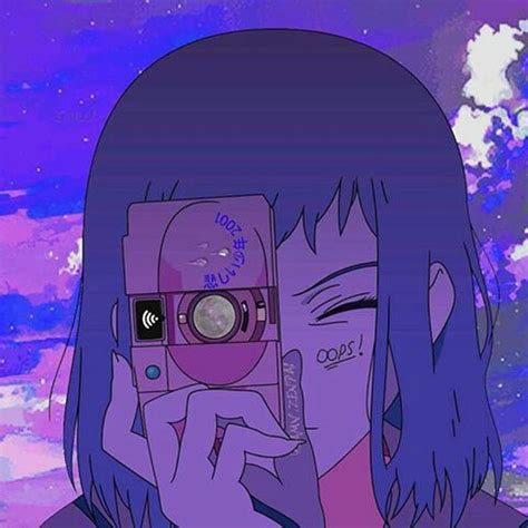 Anime Aestheticc Purple Uploaded By Bro On We Heart It