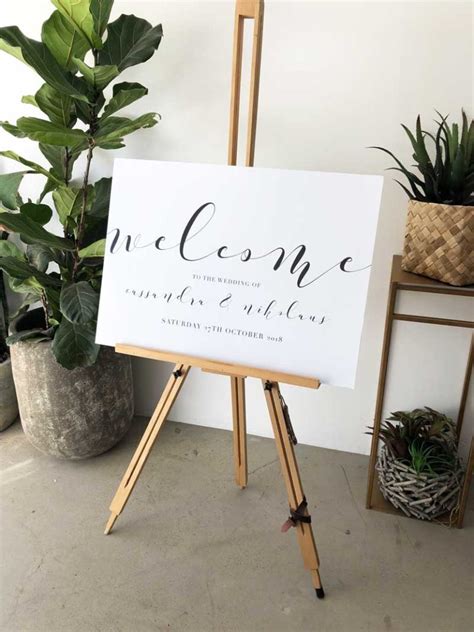 Corflute Sign Blush Weddings And Events