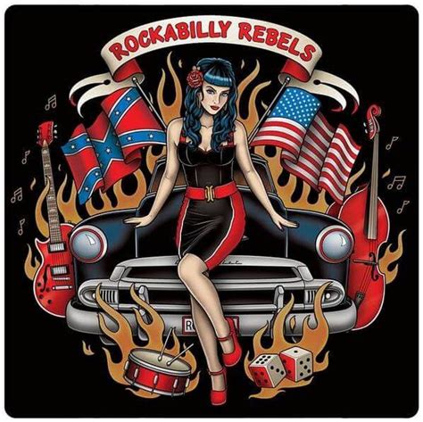 Rockin Rockabilly Art Rockabilly Rockabilly Music