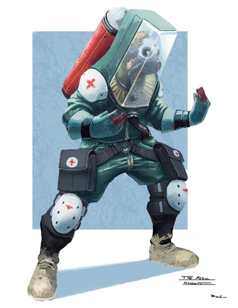 The Medic Character Design Sci Fi Concept Art Concept Art World