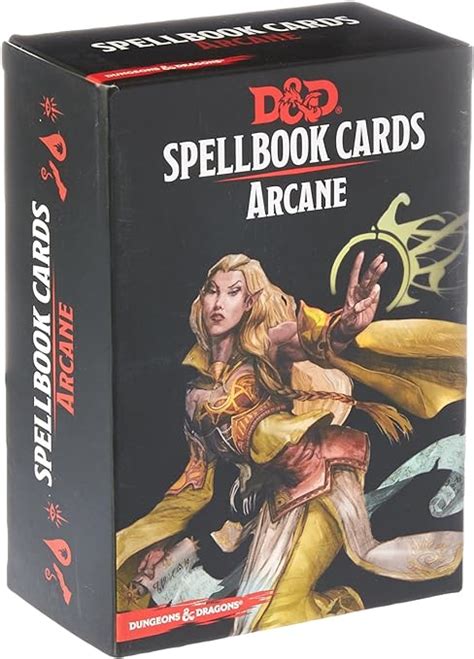 Dungeons And Dragons Wizard Spell Deck Role Playing Games Games And Puzzles