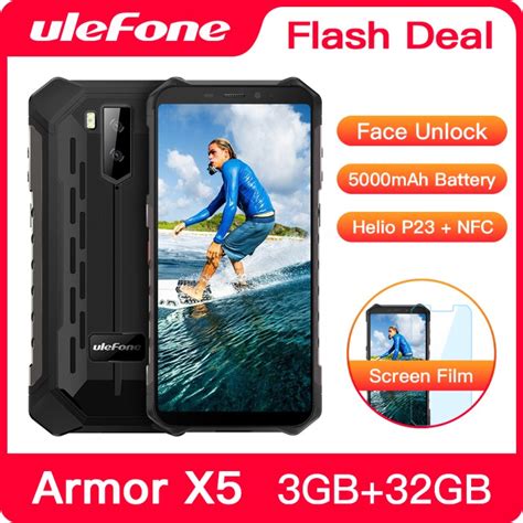 Ulefone Armor X5 Rugged Smartphone Android 90 Octa Core Helio On Sale