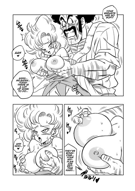 Post Comic Dragon Ball Series Miss Pizza Mr Satan YamamotoDoujin